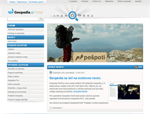 Tablet Screenshot of portal.geopedia.si